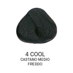 Краска для волос Yellow Permanent Cosmetic Coloring Cream 4 COOL