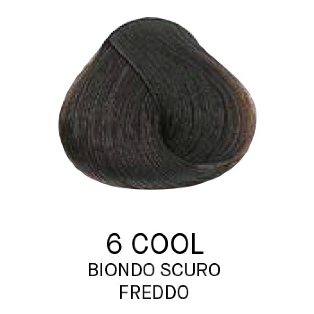 Фарба для волосся Yellow Permanent Cosmetic Coloring Cream 6 COOL