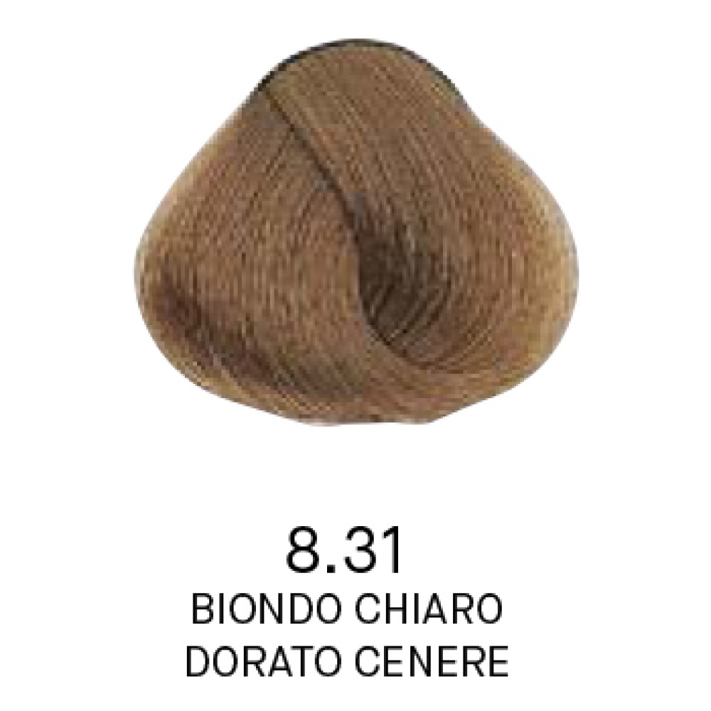 Фарба для волосся Yellow Permanent Cosmetic Coloring Cream 8.31