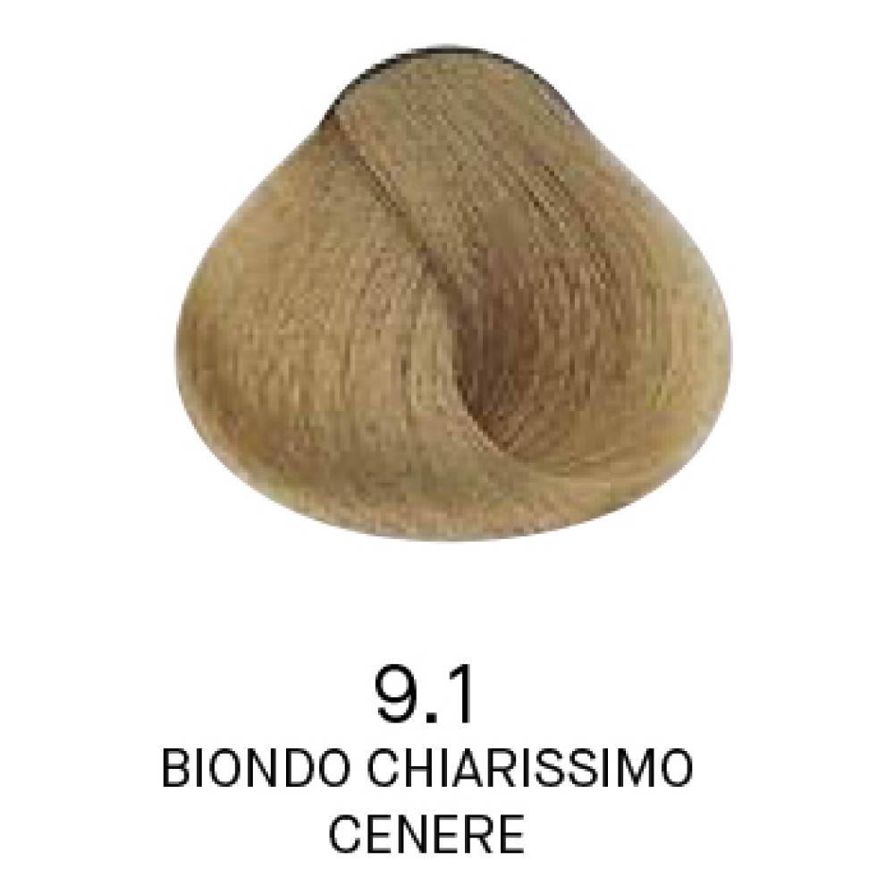 Фарба для волосся Yellow Permanent Cosmetic Coloring Cream 9.1