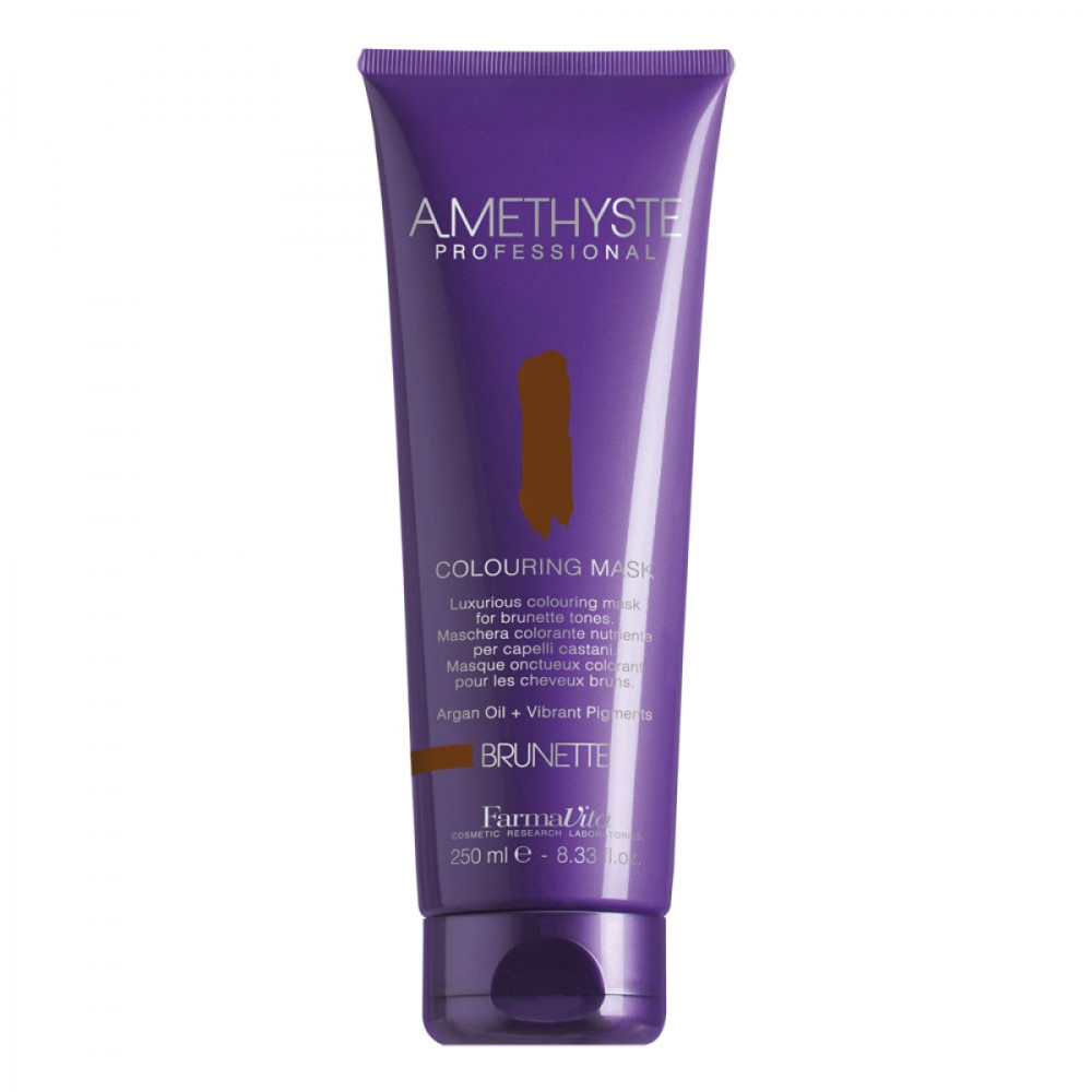 AMETHYSTE BRUNETTE ТОНУЮЧА МАСКА ДЛЯ КОРИЧНЕВИХ ВІДТІНКІВ 250 ML