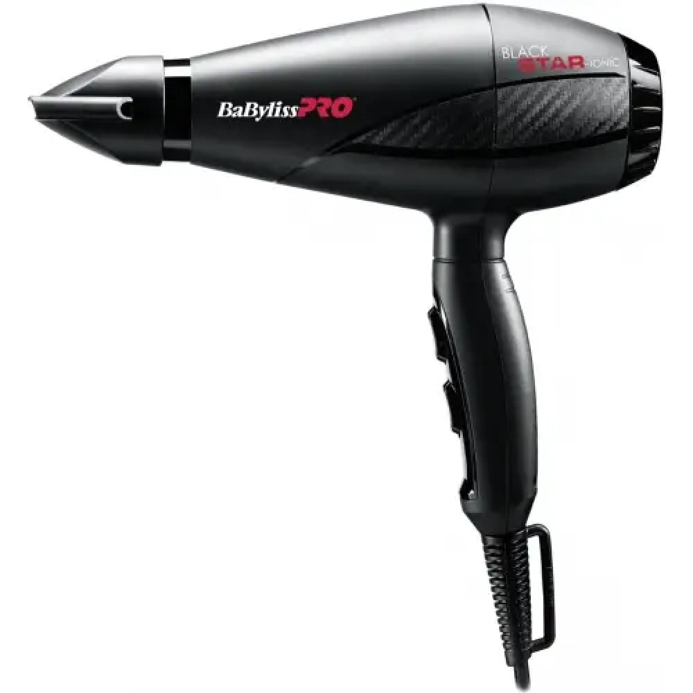Фен BaByliss PRO Black Star Ionic 2200 Вт BAB6250IE
