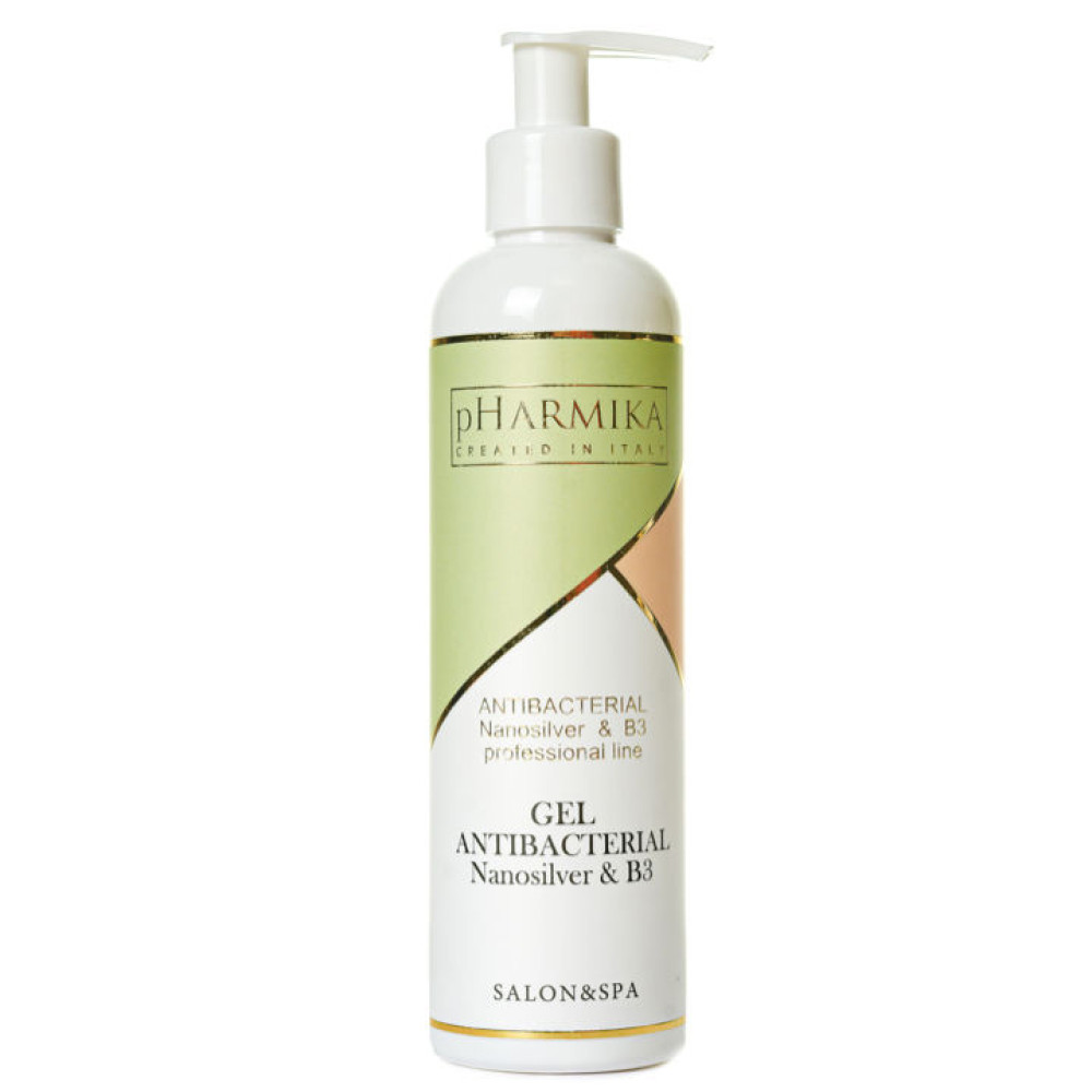 Гель антибактеріальний з вітаміном В3 і наносріблом, 250 мл