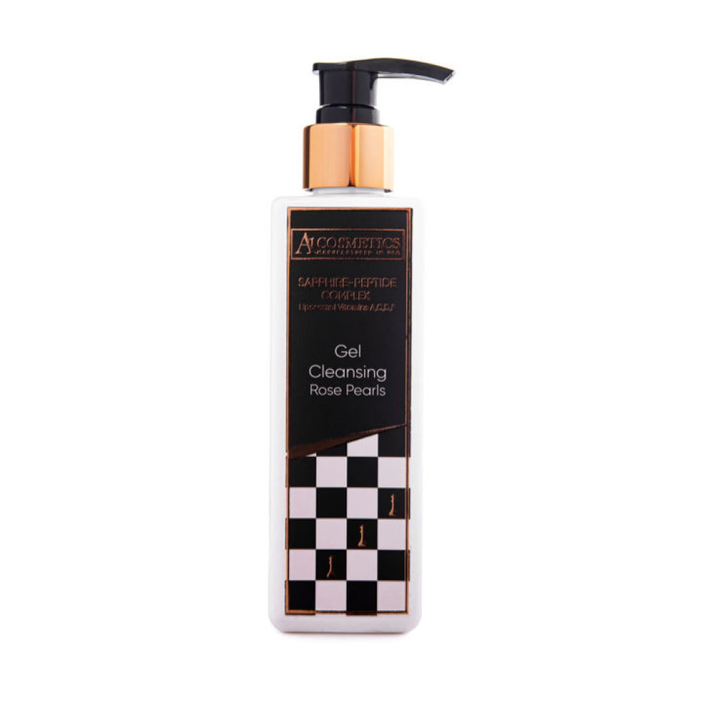 Гель для вмивання з рожевими перлинами, 250мл