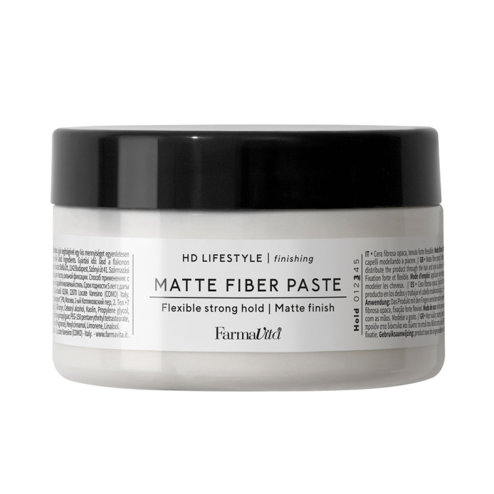 HD MATTE FIBER PASTE МАТОВА ПАСТА З БІЛОЮ ГЛИНОЮ СЕРЕДНЬОЇ ФІКСАЦІЇ 100 ML