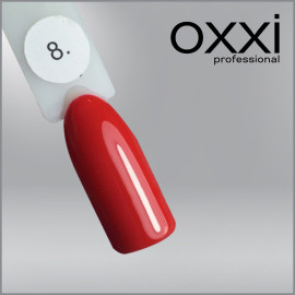 ГЕЛЬ-ЛАК OXXI 8 ЧЕРВОНИЙ, ЕМАЛЬ, 10МЛ