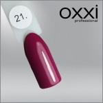 ГЕЛЬ-ЛАК OXXI 21 ВИШНЕВЫЙ, ЭМАЛЬ, 10МЛ