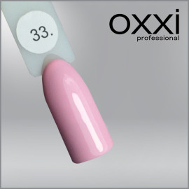 ГЕЛЬ-ЛАК OXXI 33 БЛІДО-РОЖЕВИЙ, ЕМАЛЬ, 10МЛ
