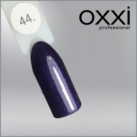 ГЕЛЬ-ЛАК OXXI 44 ТЕМНИЙ ФІОЛЕТОВИЙ, МІКРОБЛИСК, 10МЛ