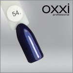 ГЕЛЬ-ЛАК OXXI 54 ТЕМНИЙ ФІОЛЕТОВИЙ З БЛАКИТНИМ МІКРОБЛИСКОМ, 10МЛ