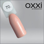 ГЕЛЬ-ЛАК OXXI 70 БЛЕДНЫЙ РОЗОВО-ПЕРСИКОВЫЙ, ЭМАЛЬ, 10МЛ