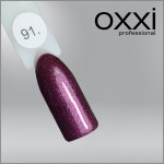 ГЕЛЬ-ЛАК OXXI 91 ЯГІДНИЙ З МІКРОБЛИСКОМ, 10МЛ