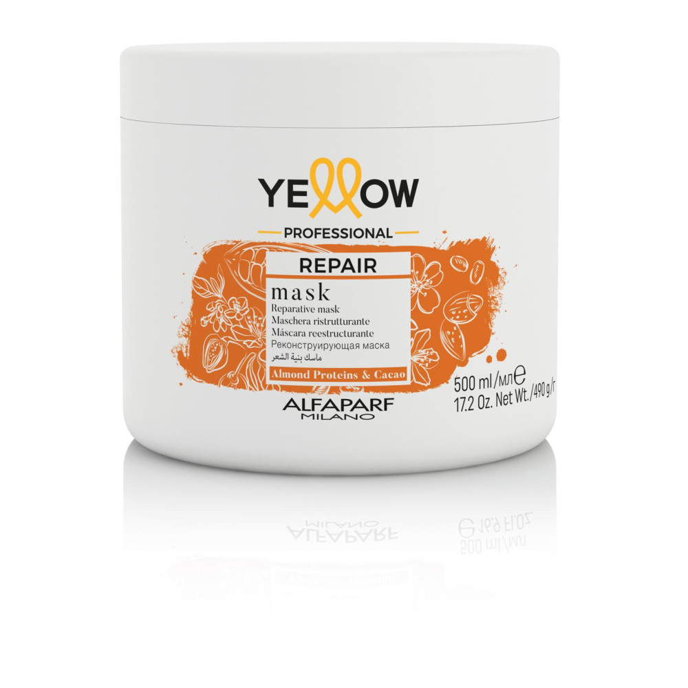 Маска для відновлення волосся YELLOW REPAIR MASK 500 мл