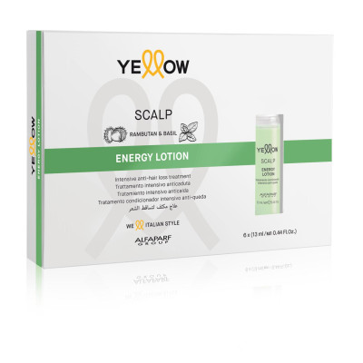 Лосьйон проти випадання волосся в ампулах Yellow Scalp Energy Lotion 6x13 ml