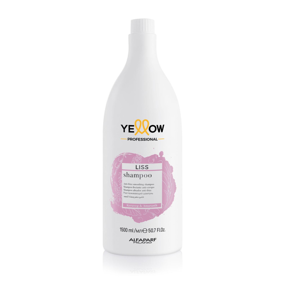 Шампунь для неслухняного волосся YELLOW  LISS SHAMPOO 1500