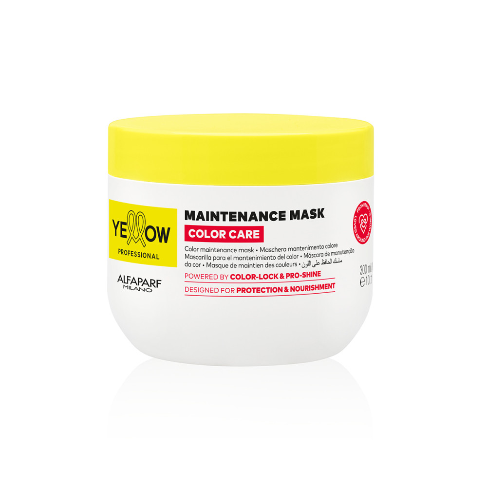 Маска для фарбованого волосся, яка живить і захищає колір YELLOW COLOR CARE MASK 300