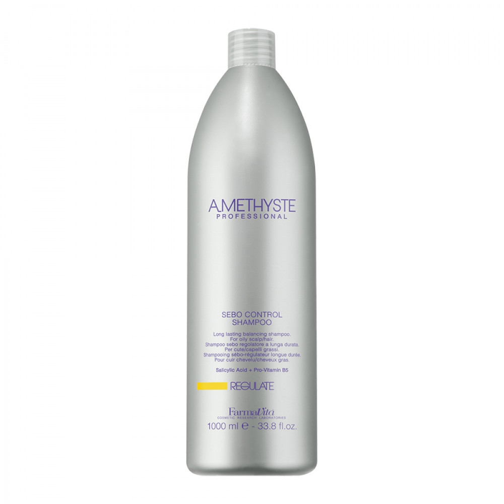 AMETHYSTE REGULATE НОРМАЛІЗУЮЧИЙ ШАМПУНЬ ДЛЯ ЖИРНОЇ ШКІРИ ГОЛОВИ 1000 ML